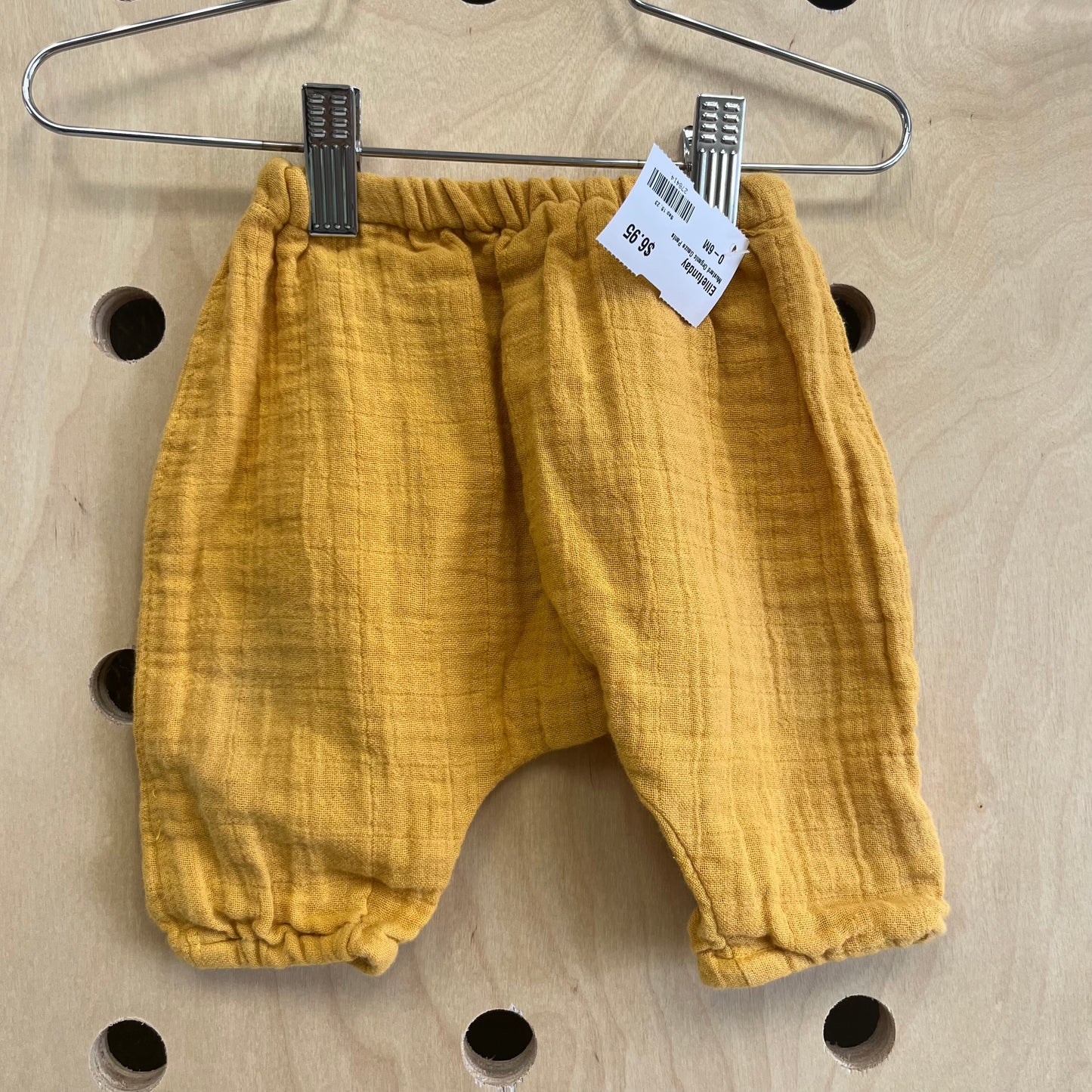Mustard Organic Gauze Pants