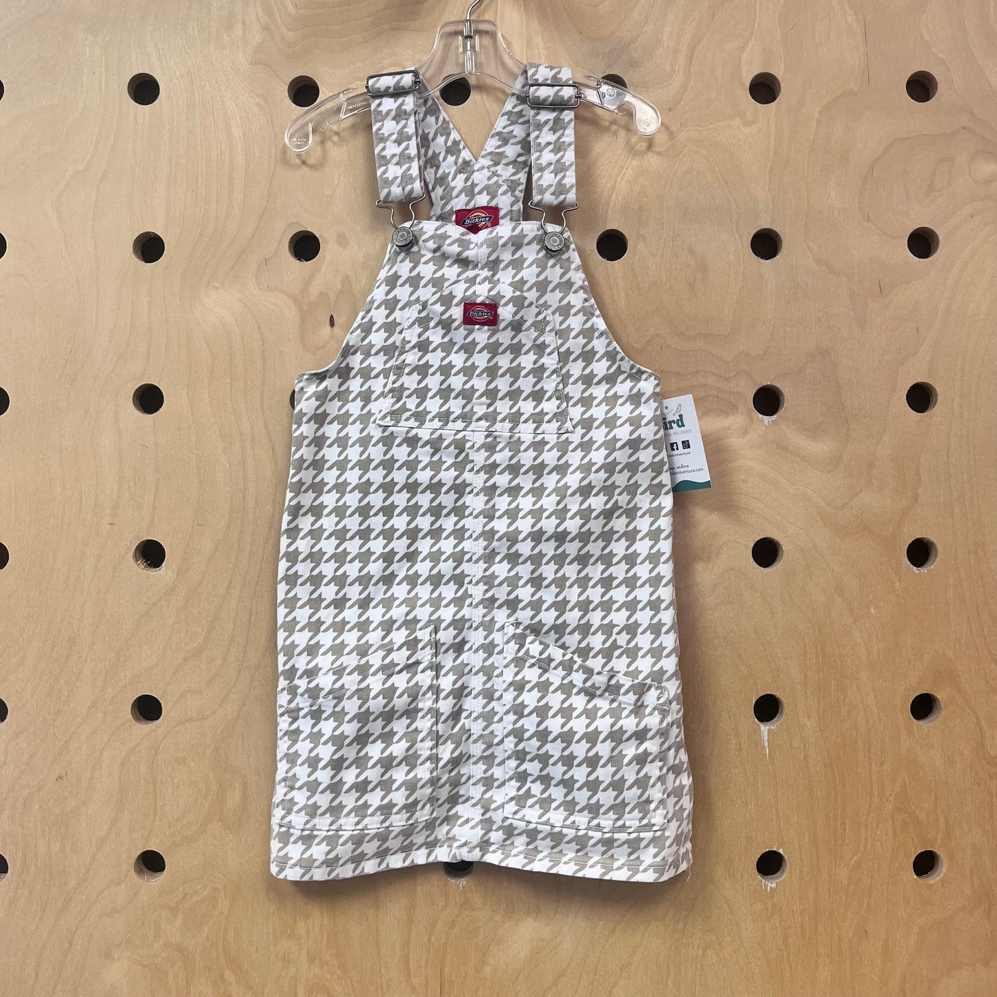 Cream + Tan Houndstooth Skirtall
