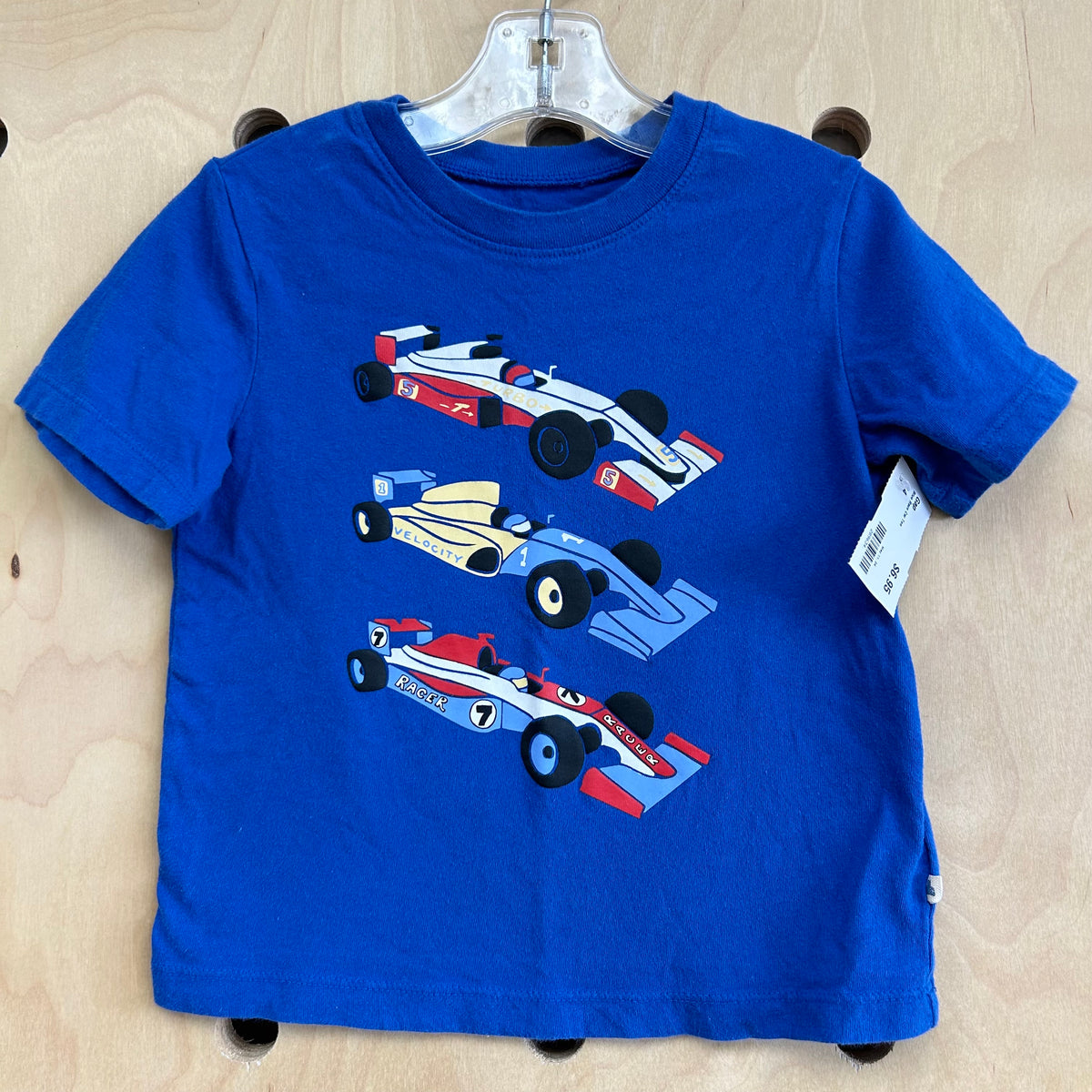 Blue Race Car Tee