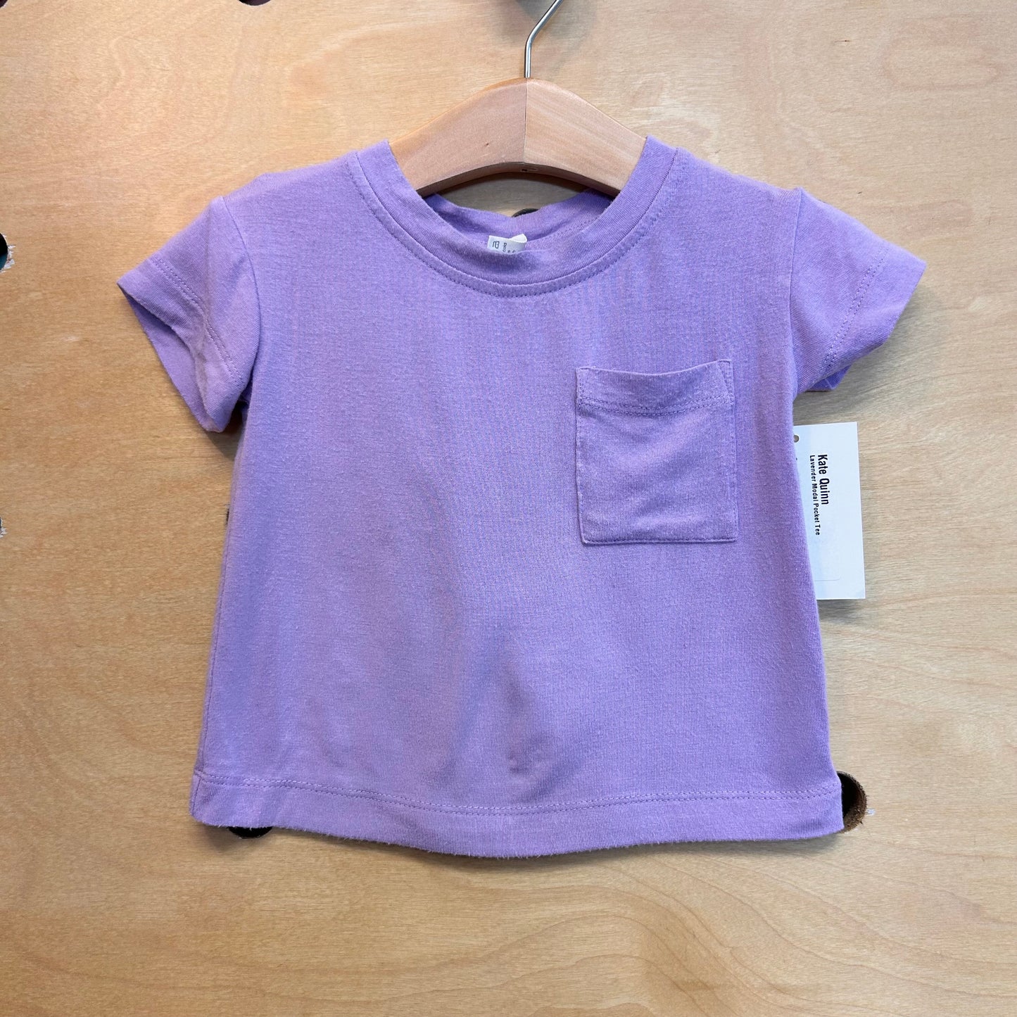 Lavender Modal Pocket Tee