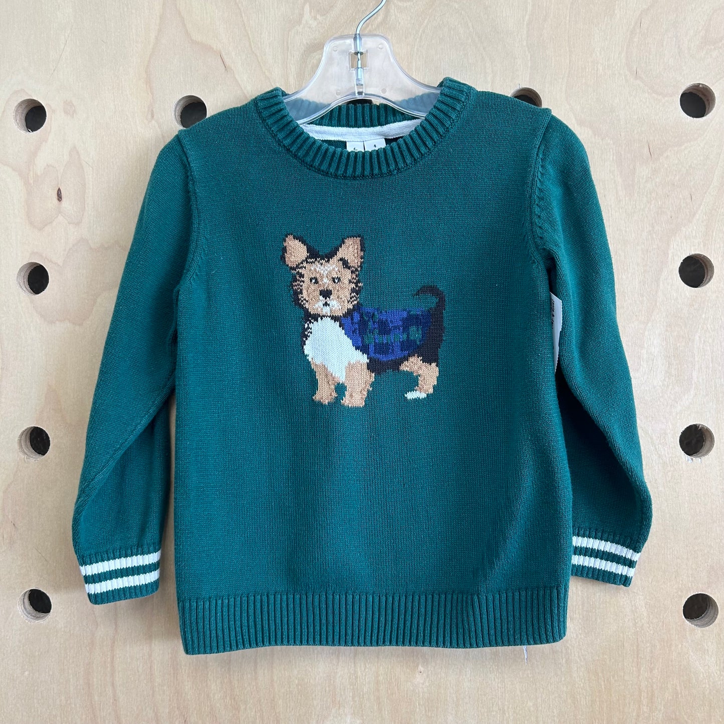 Green Dog Sweater