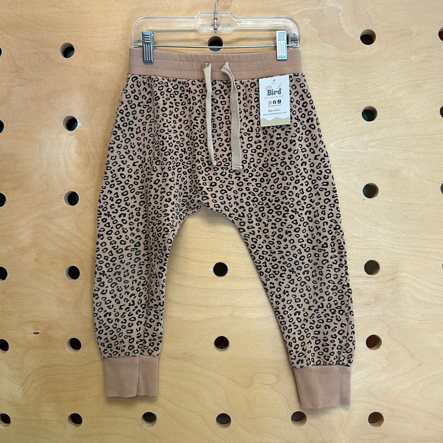 Animal Print Harem Joggers