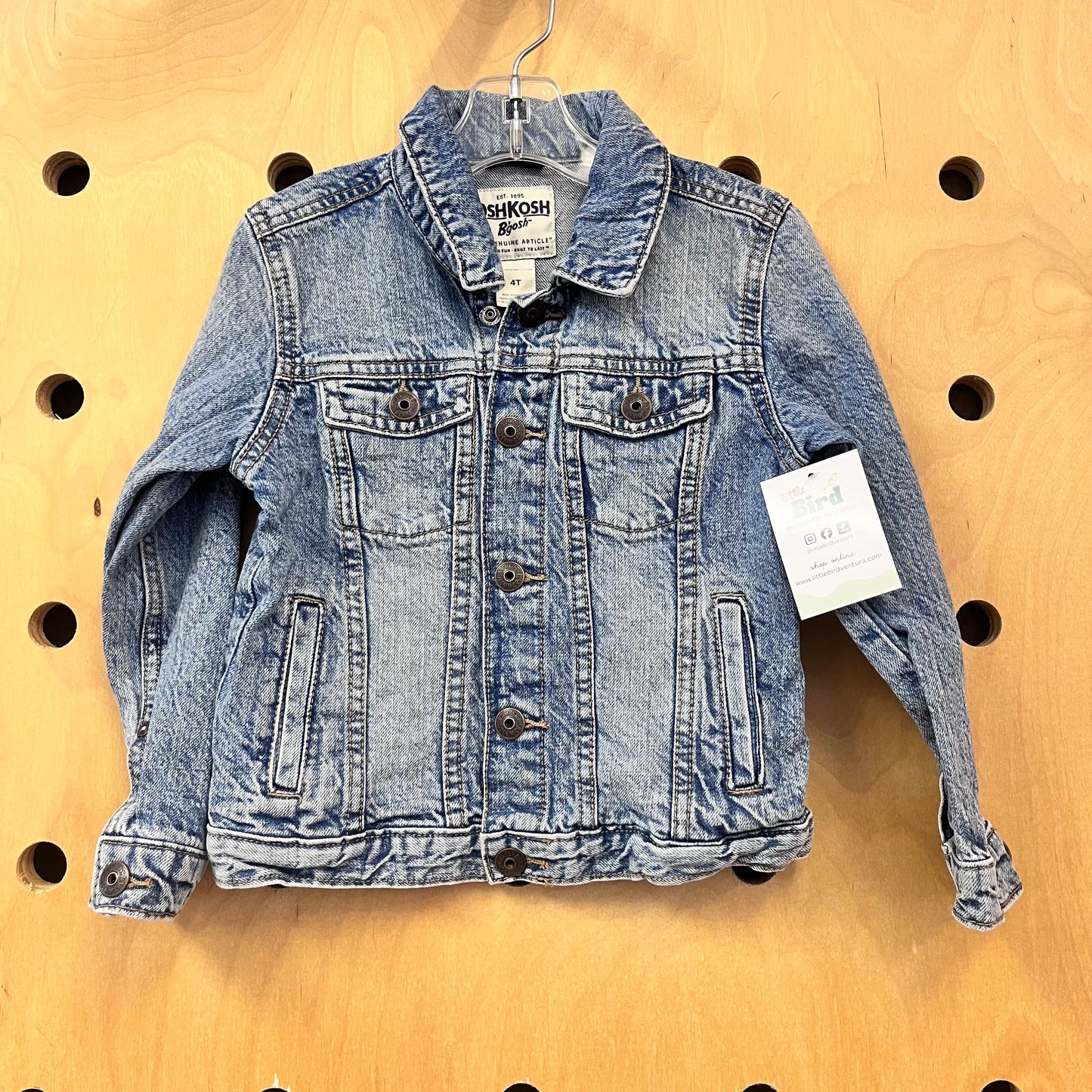 Snap Denim Jacket