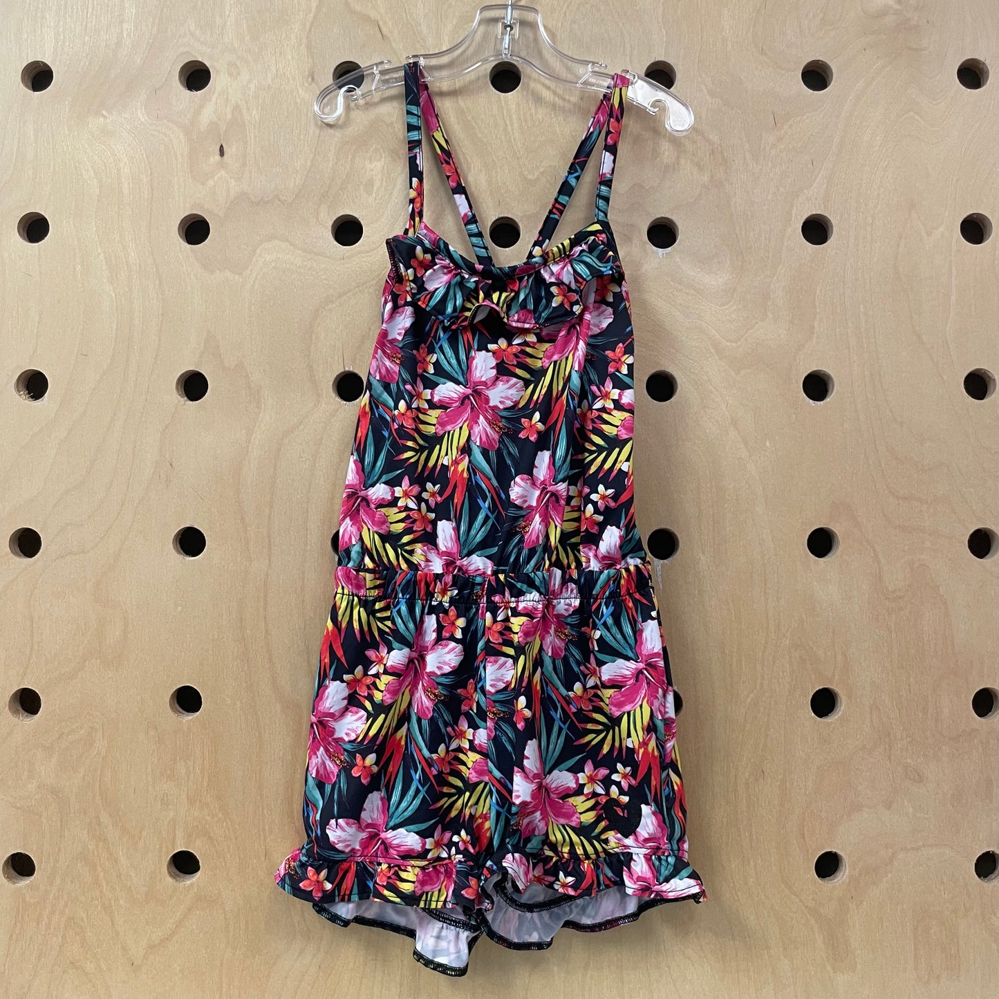 Topical Floral Romper