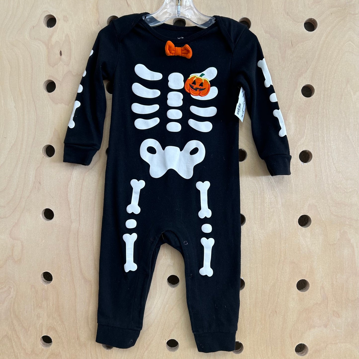 Black Skeleton Romper