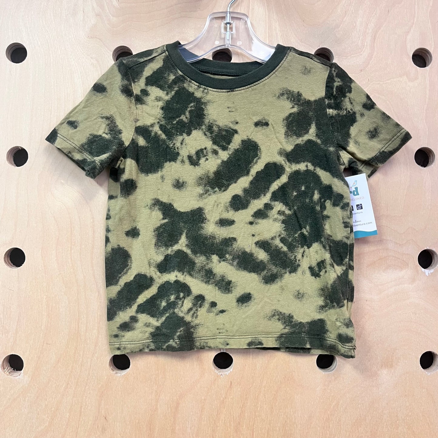Green Tie Dye Tee