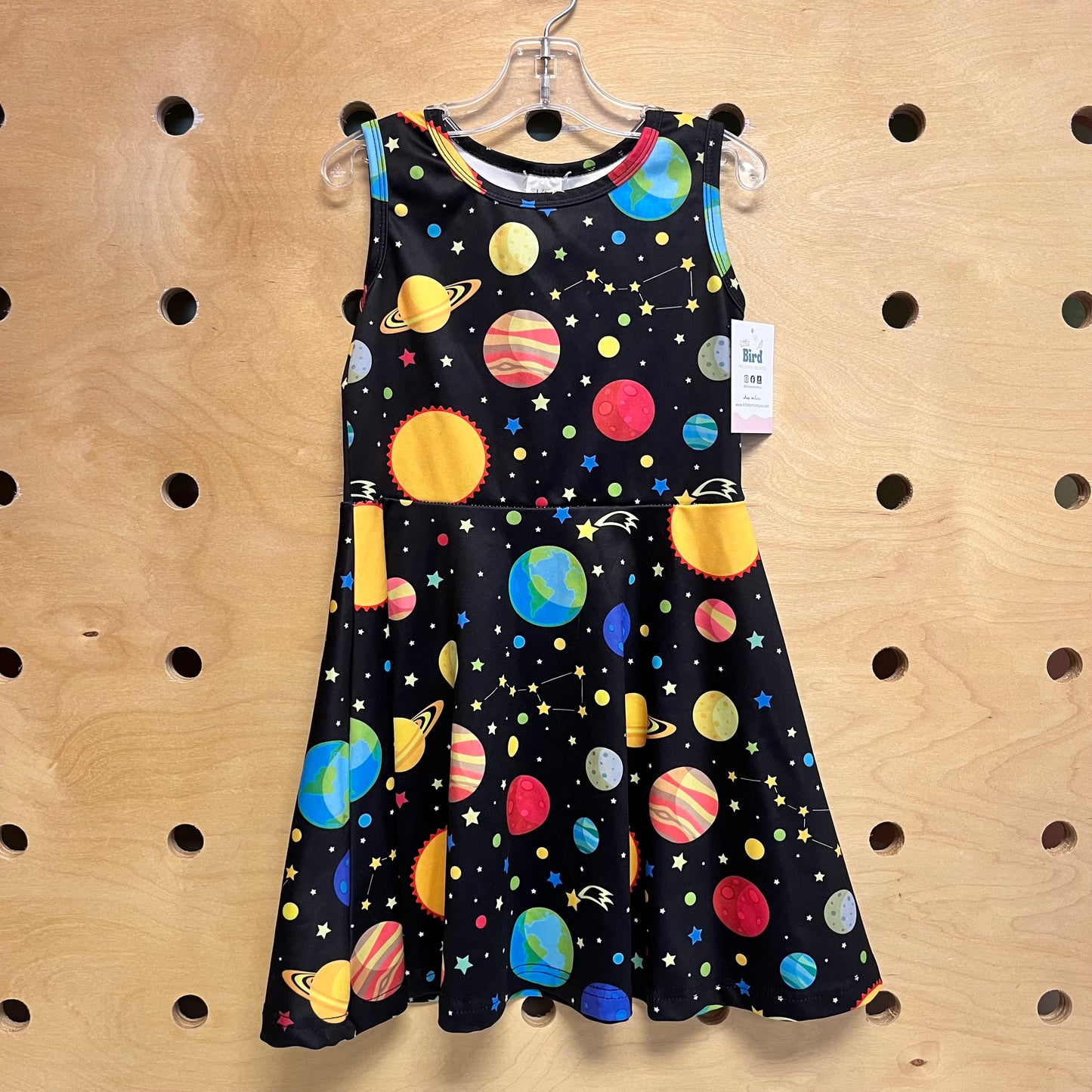 Black Space Dress