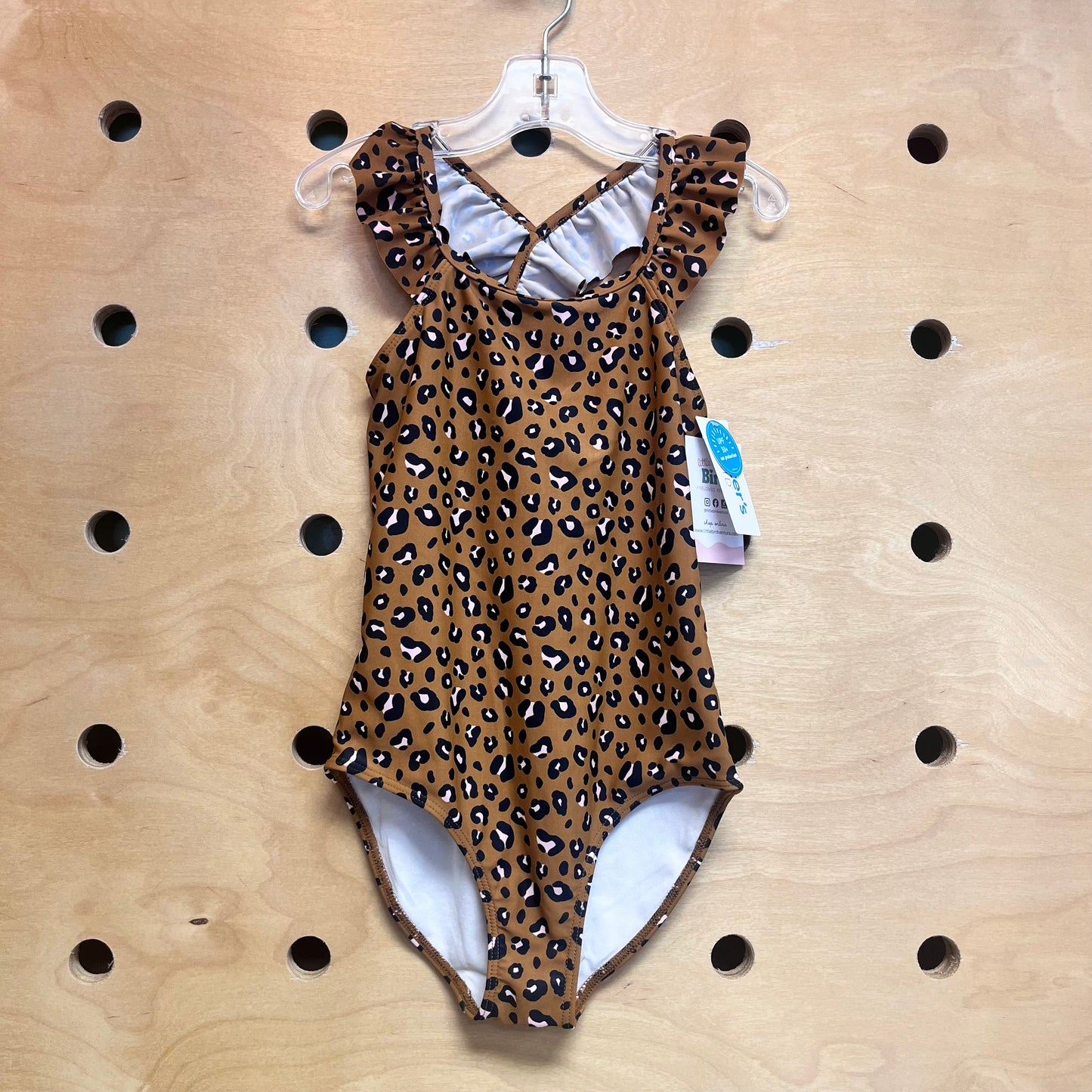 Brown/Pink Cheetah Print Swimsuit NEW!!