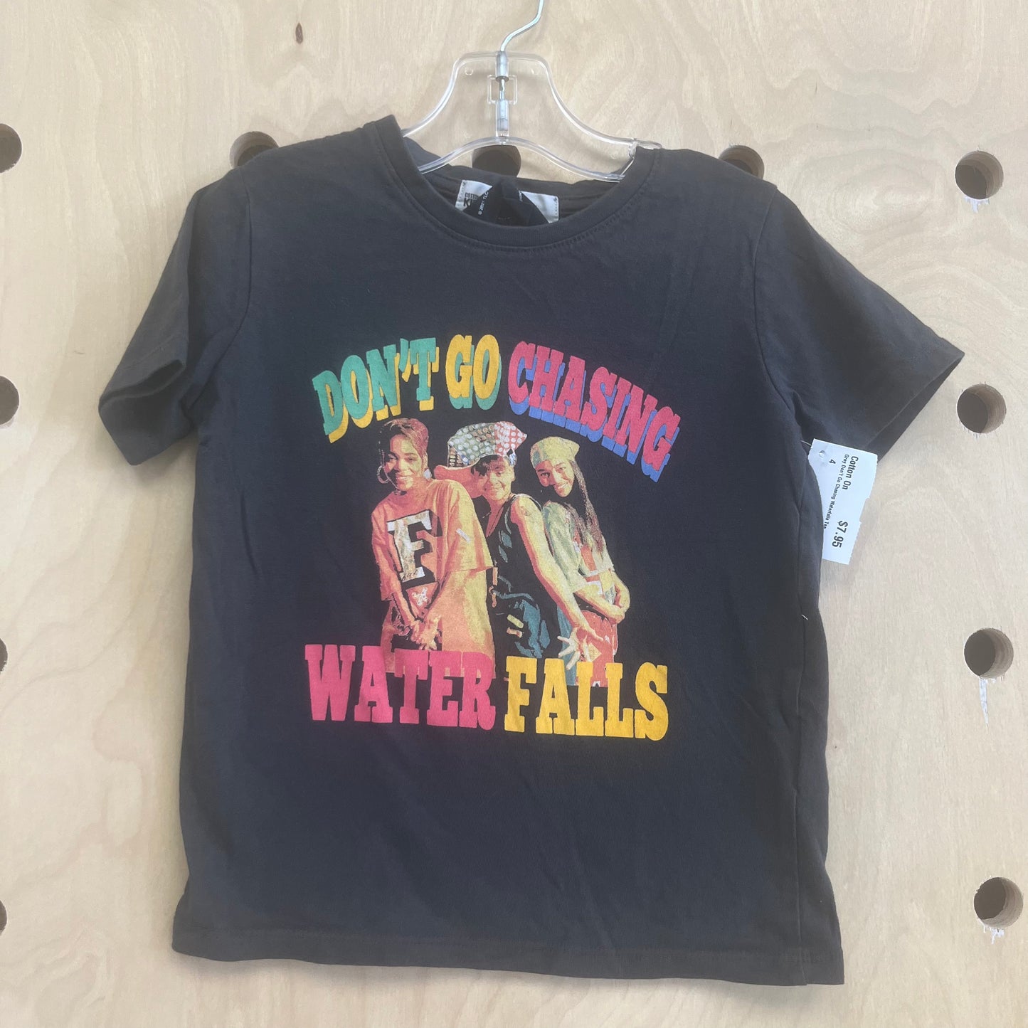 Grey Don't Go Chasing Waterfalls Tee