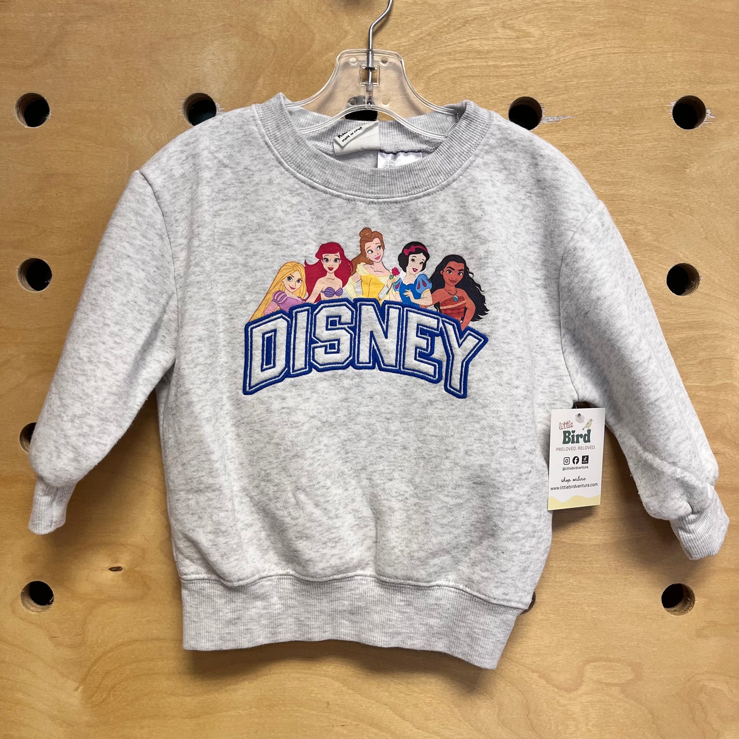 Grey Disney Princesses Pullover