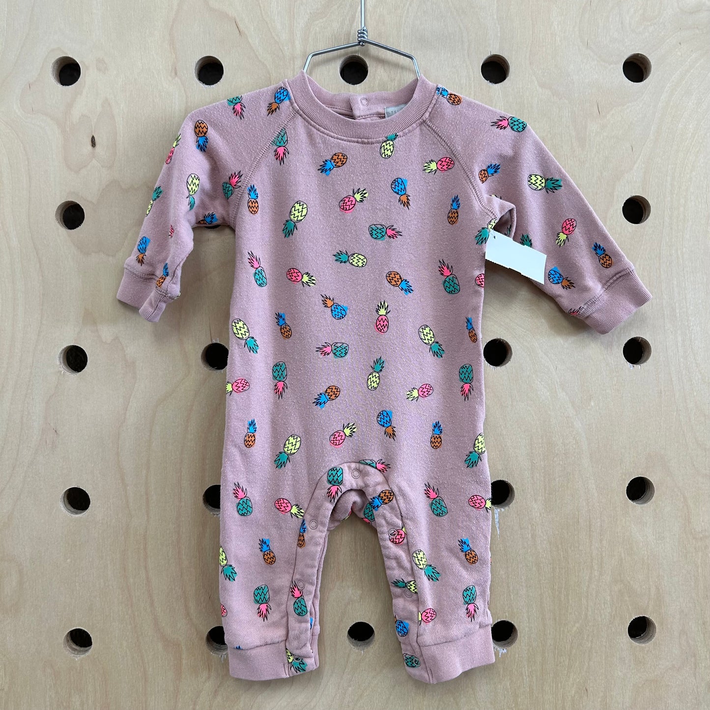Dusty Pink Pineapple Romper
