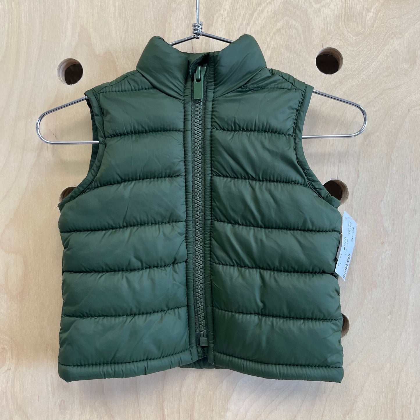 Army Green Puffer Vest