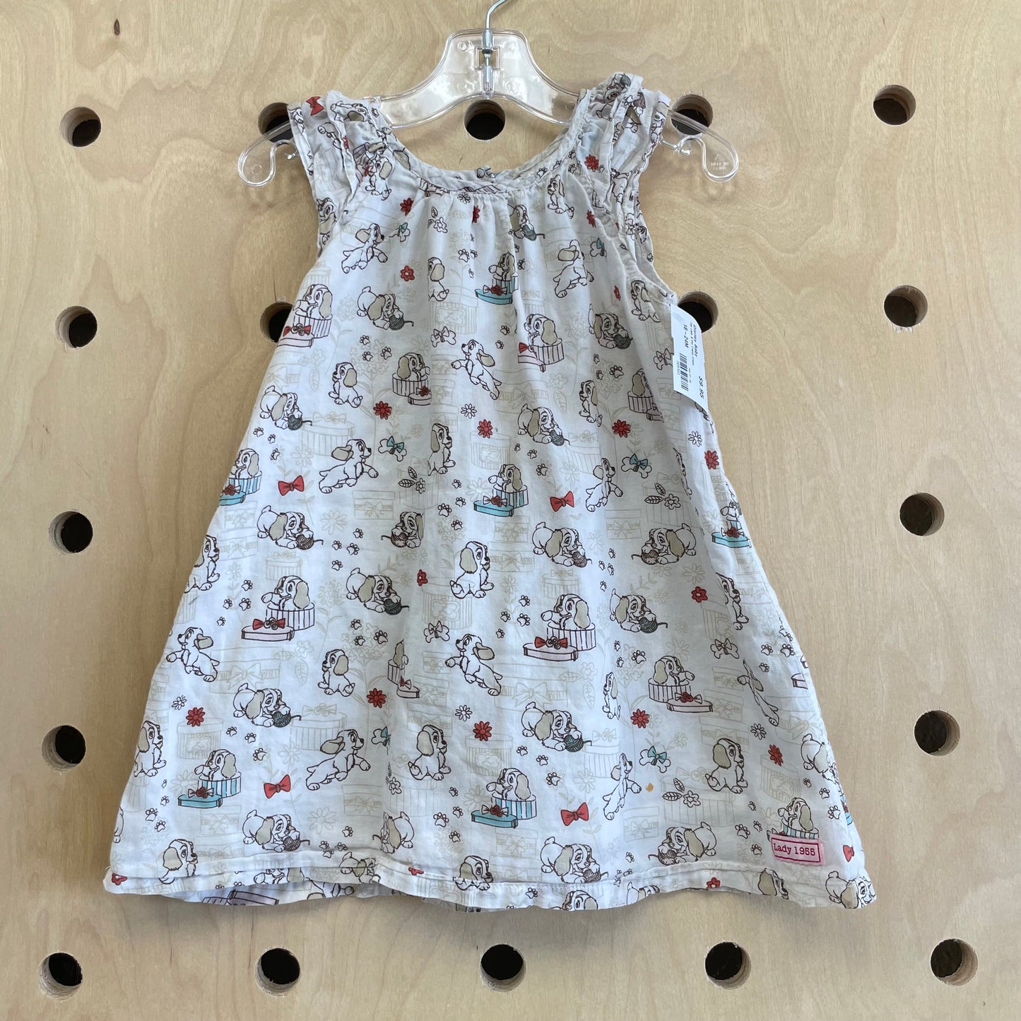 Tan Lady & the Tramp Dress