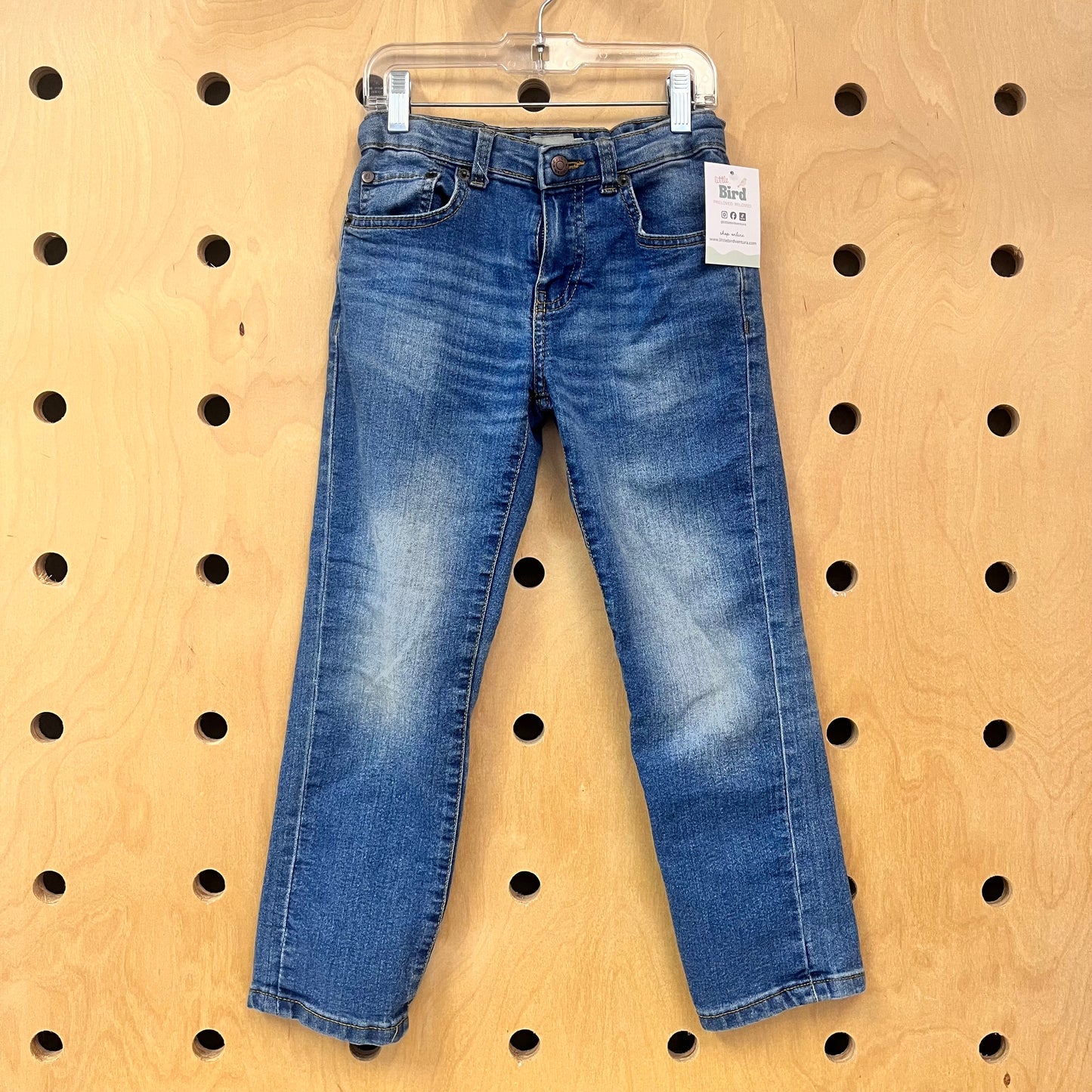 Straight Leg Stretchy Denim