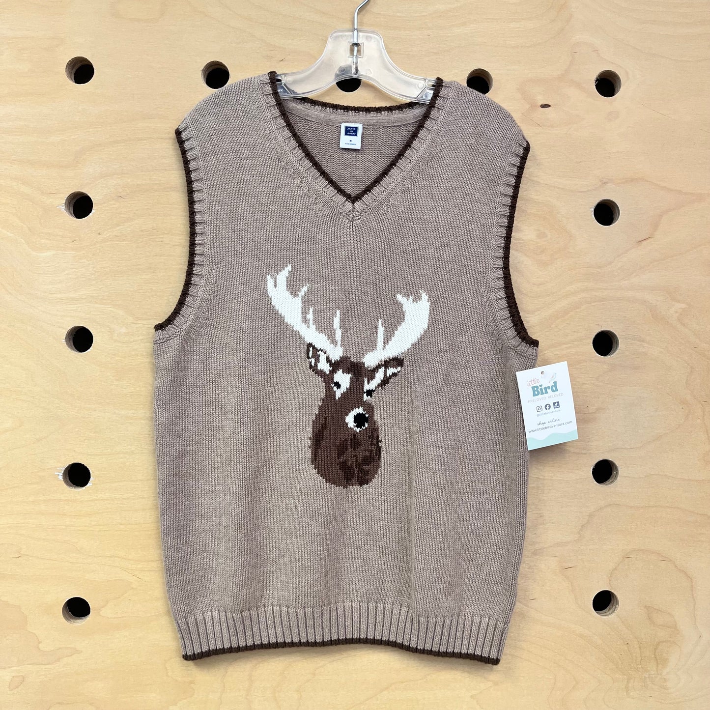 Brown Buck Sweater Vest