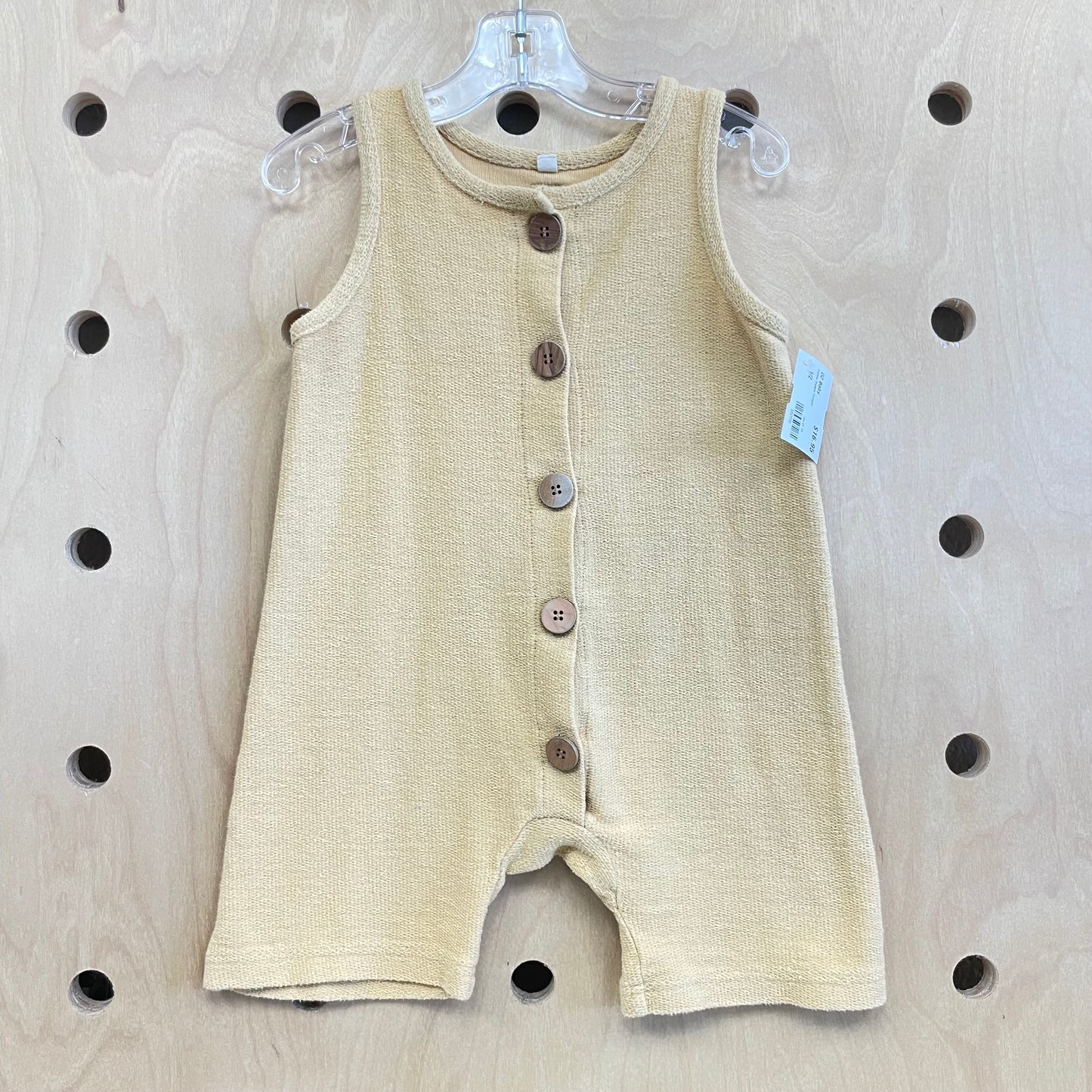 Yellow Organic Romper