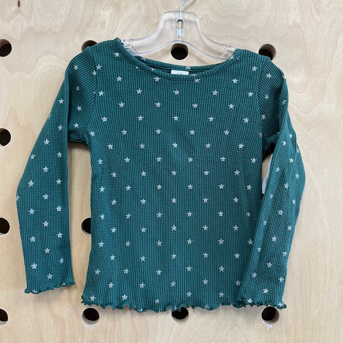 Green & Silver Star Thermal Top