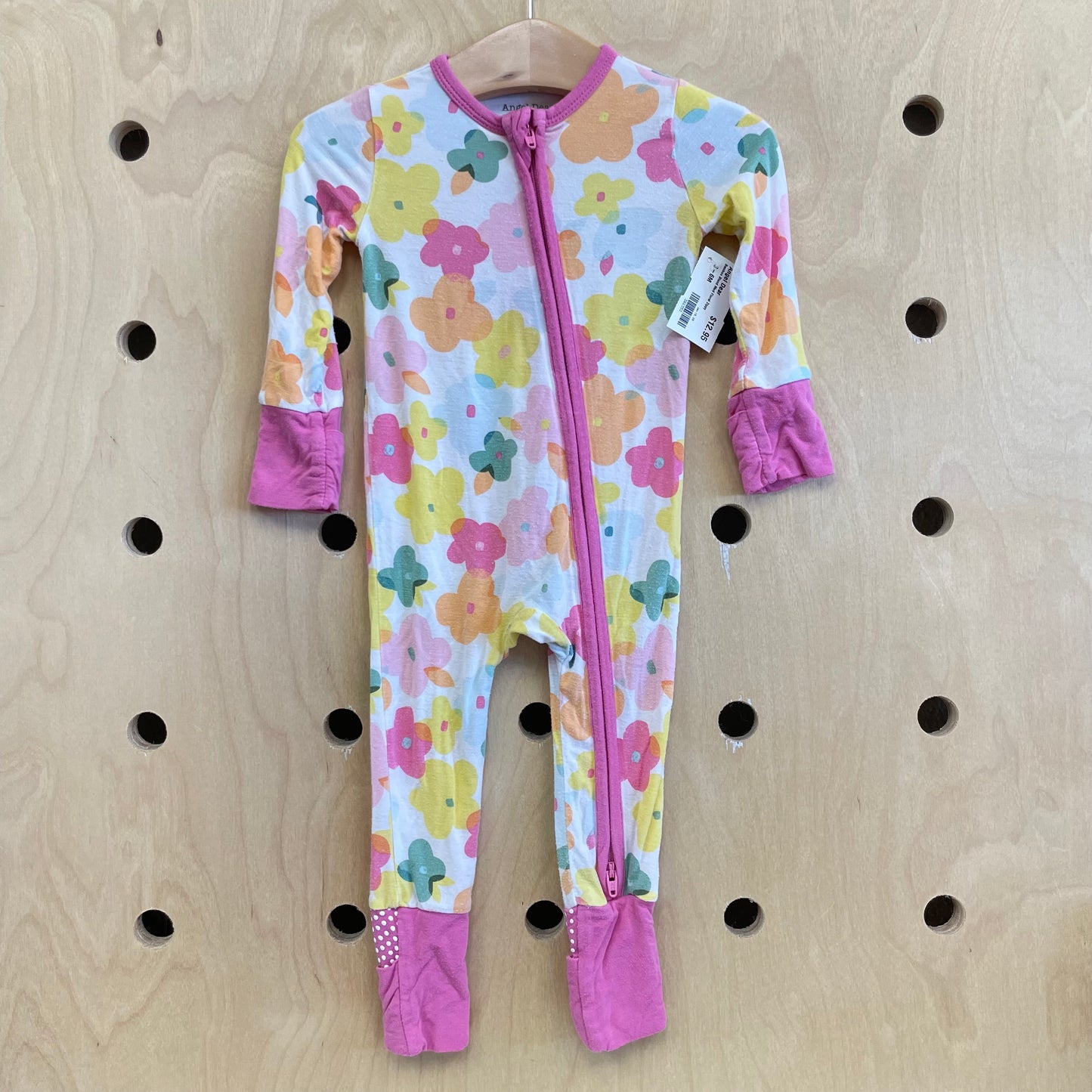 Bamboo Blend Mod Floral Zippy