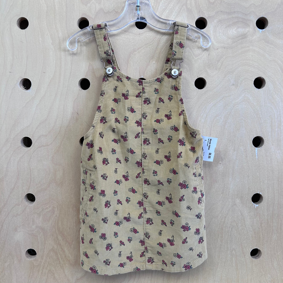 Tan Floral Jumper