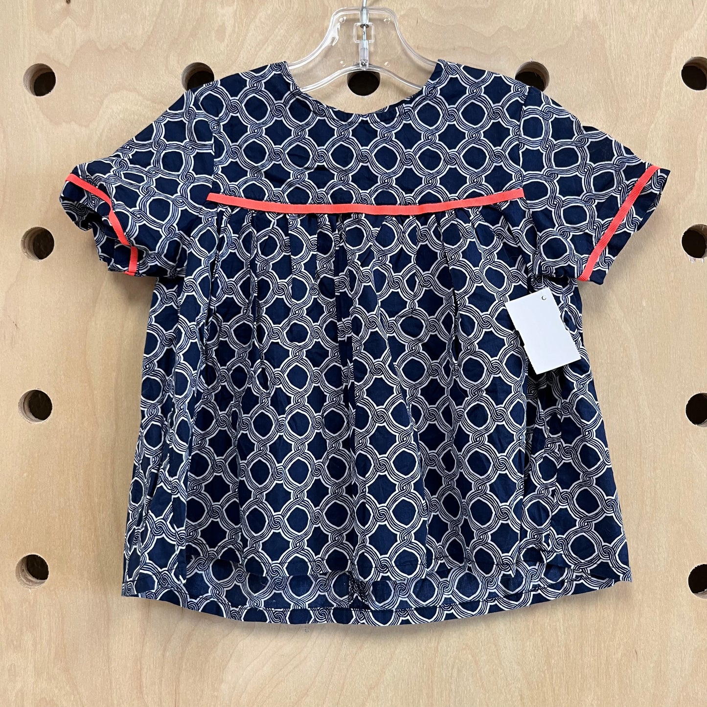 Blue & White Top