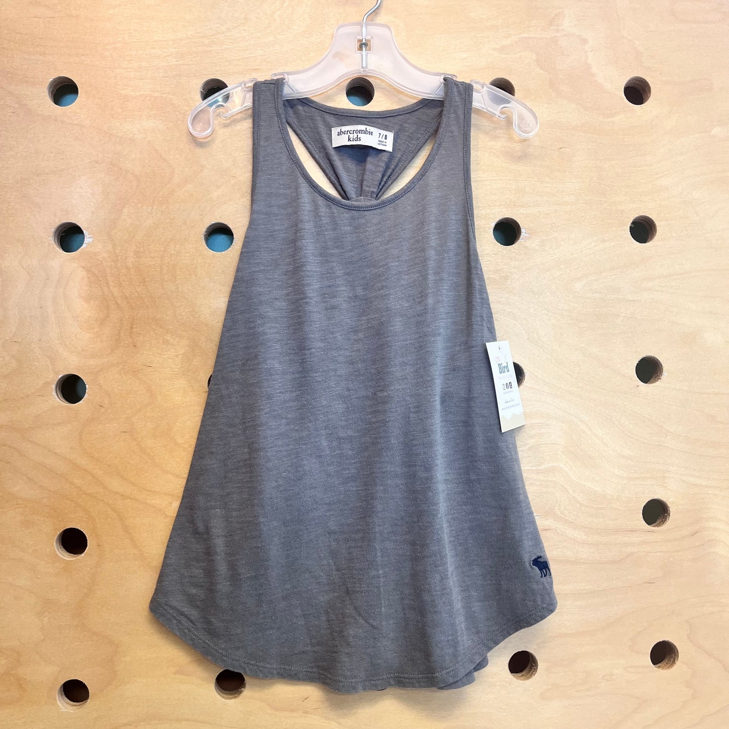 Grey Racer Back Tank