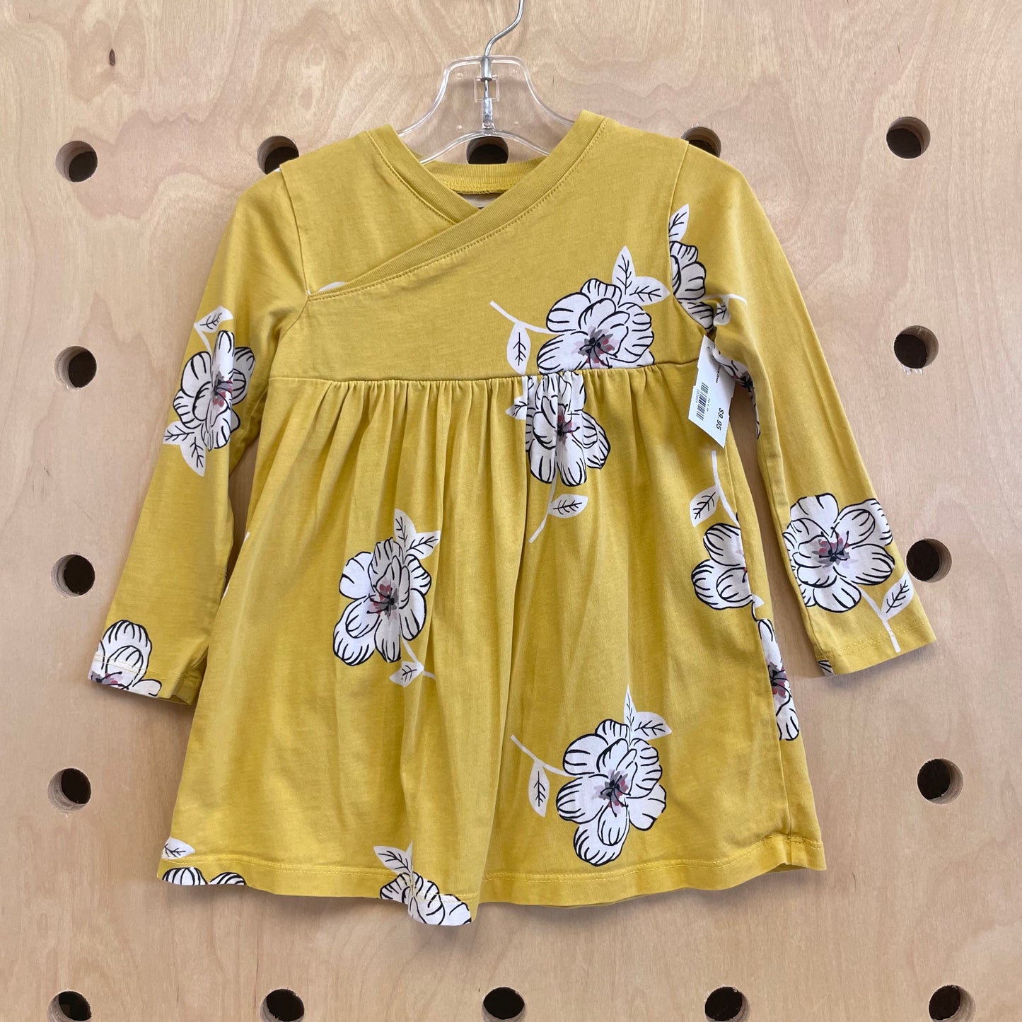 Yellow Floral Dress