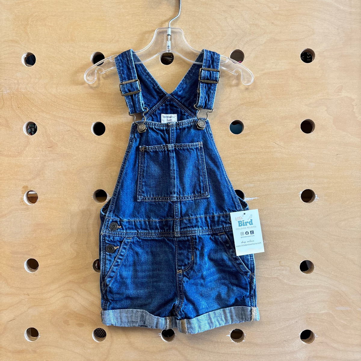 Denim Shortalls