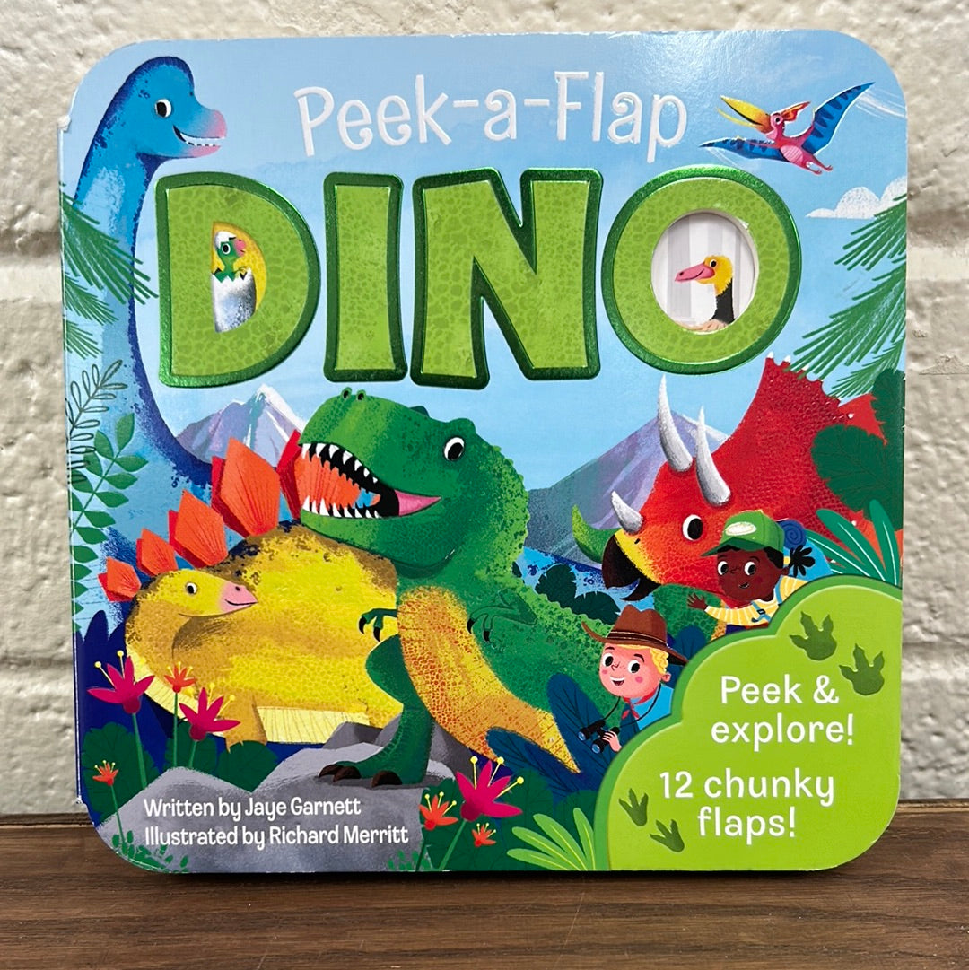 Peek-a-Flap Dino