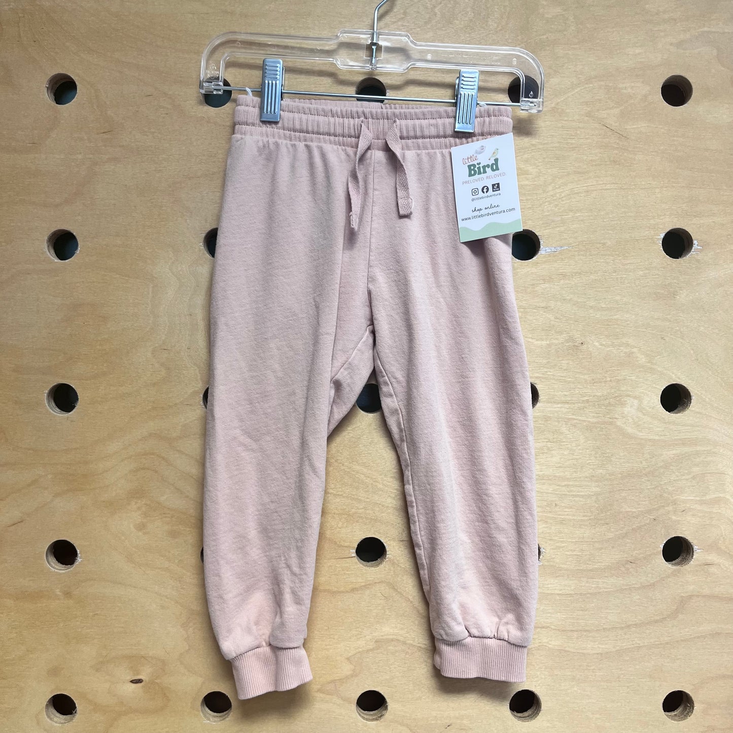Pink Organic Joggers