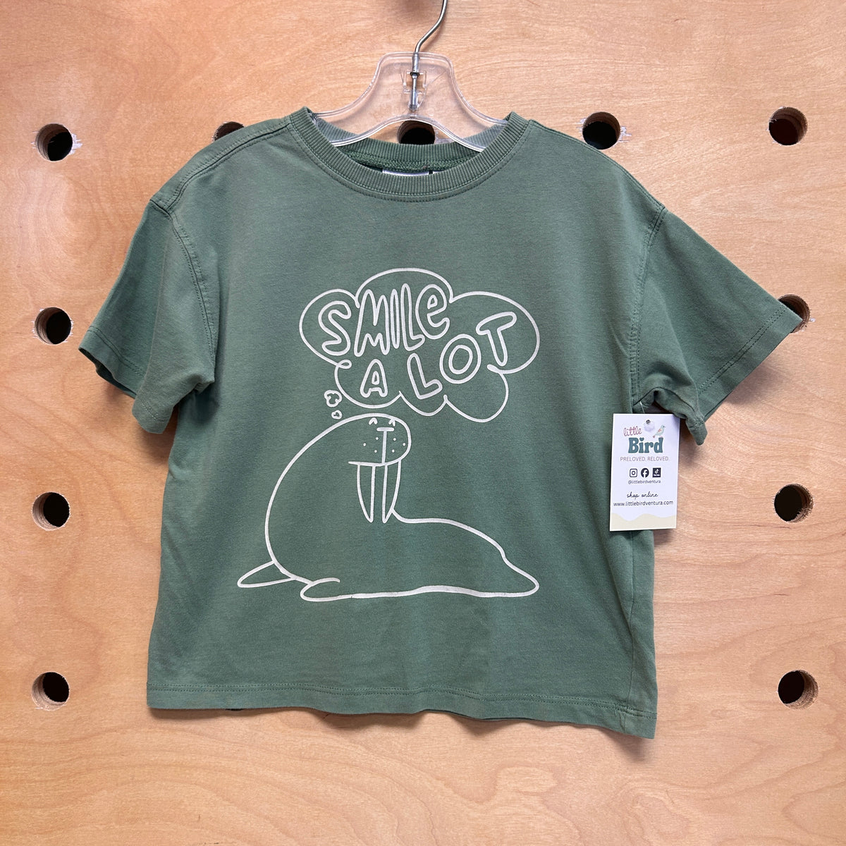 Green Smile A Lot Tee