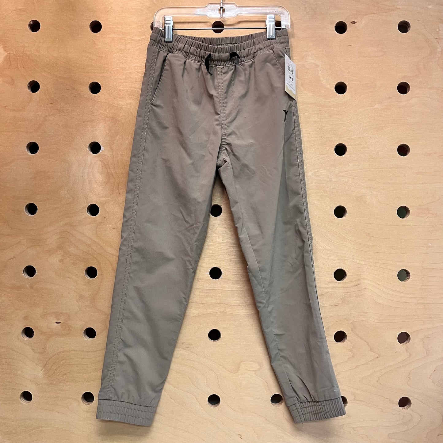 Khaki Drawstring Joggers