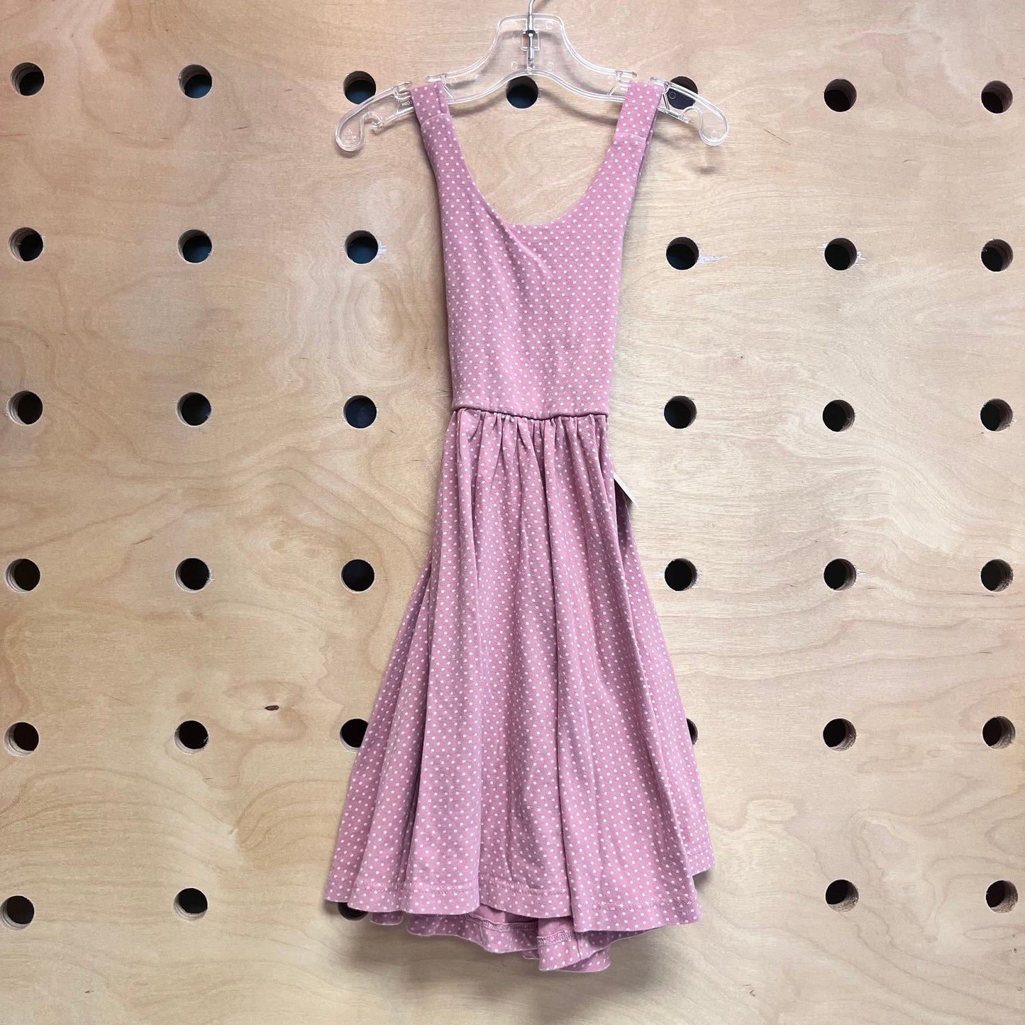 Pink Polka Dot Dress