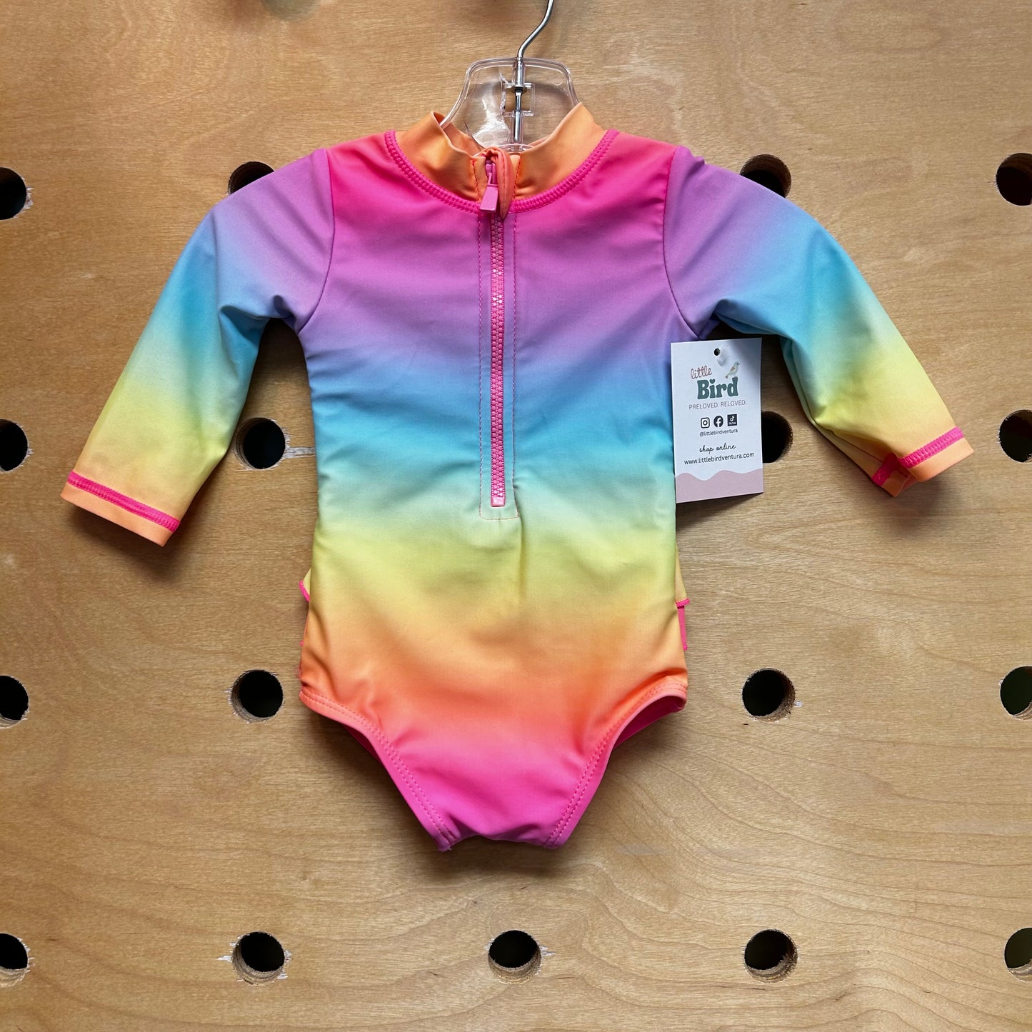 Bright Colorful Ombre Swimsuit