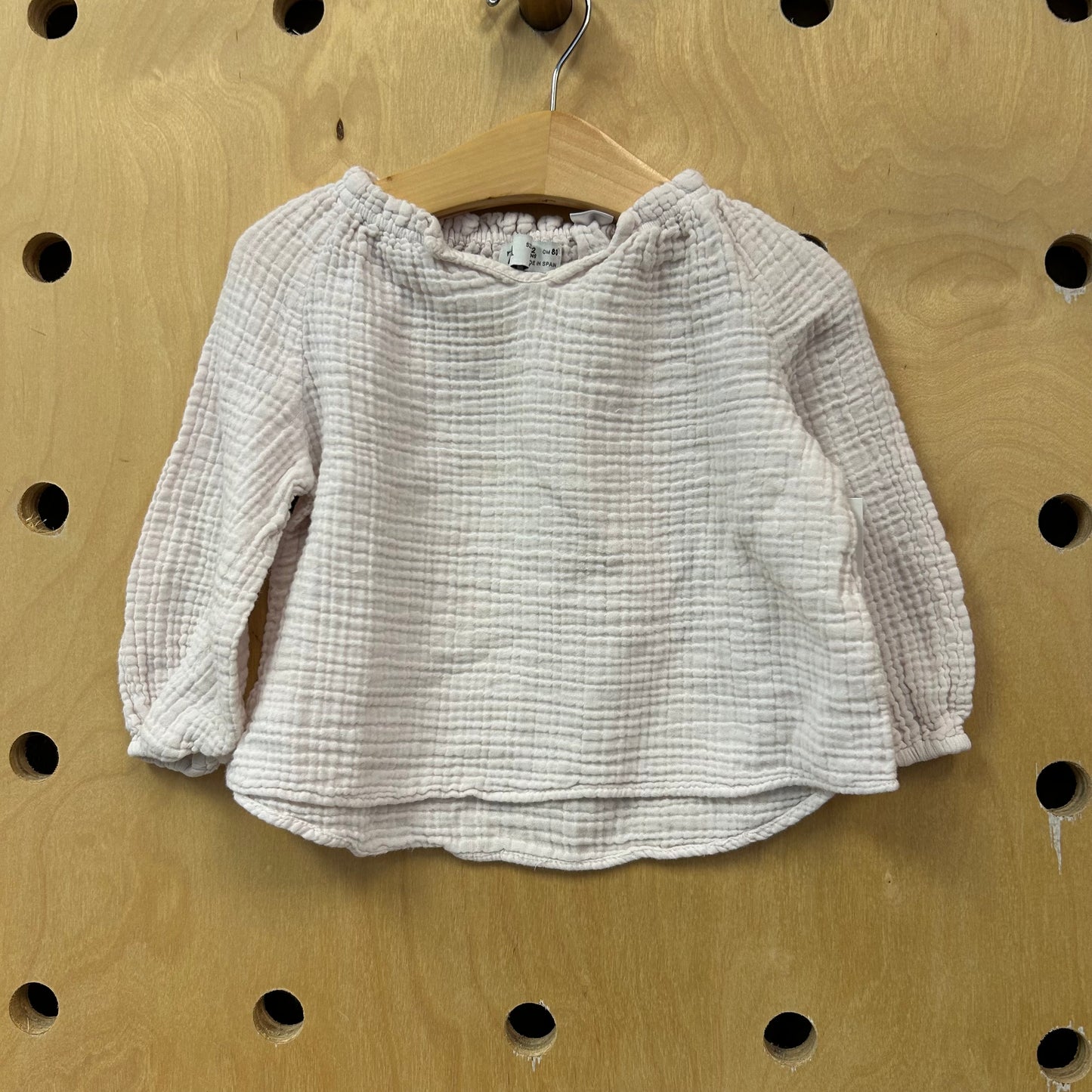 Blush Gauze Top