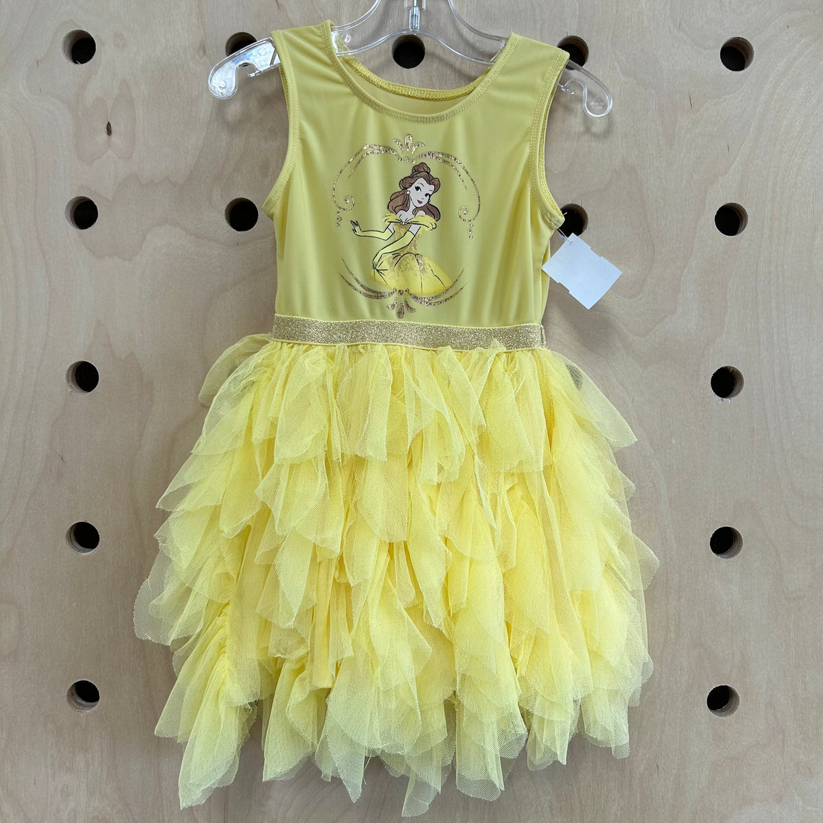 Yellow Tulle Belle Dress