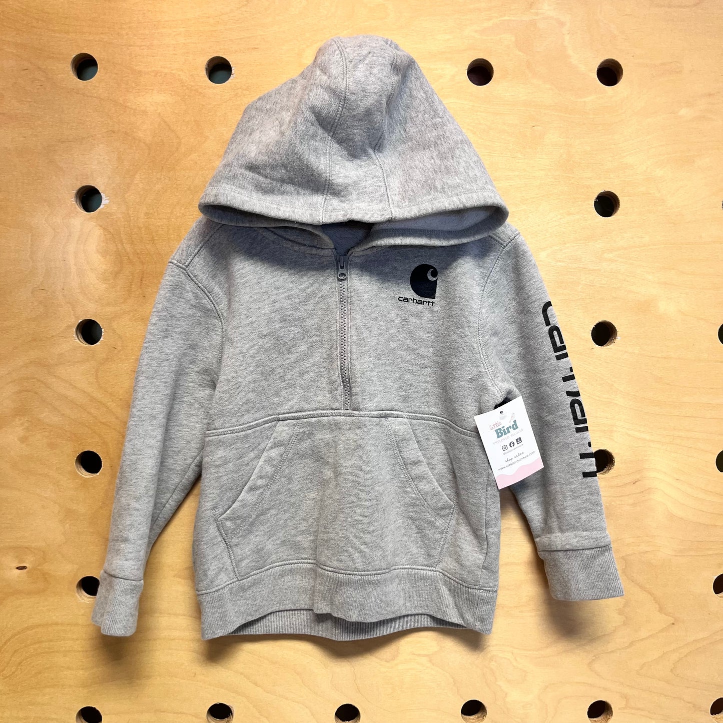 Grey 1/4 Zip Pullover
