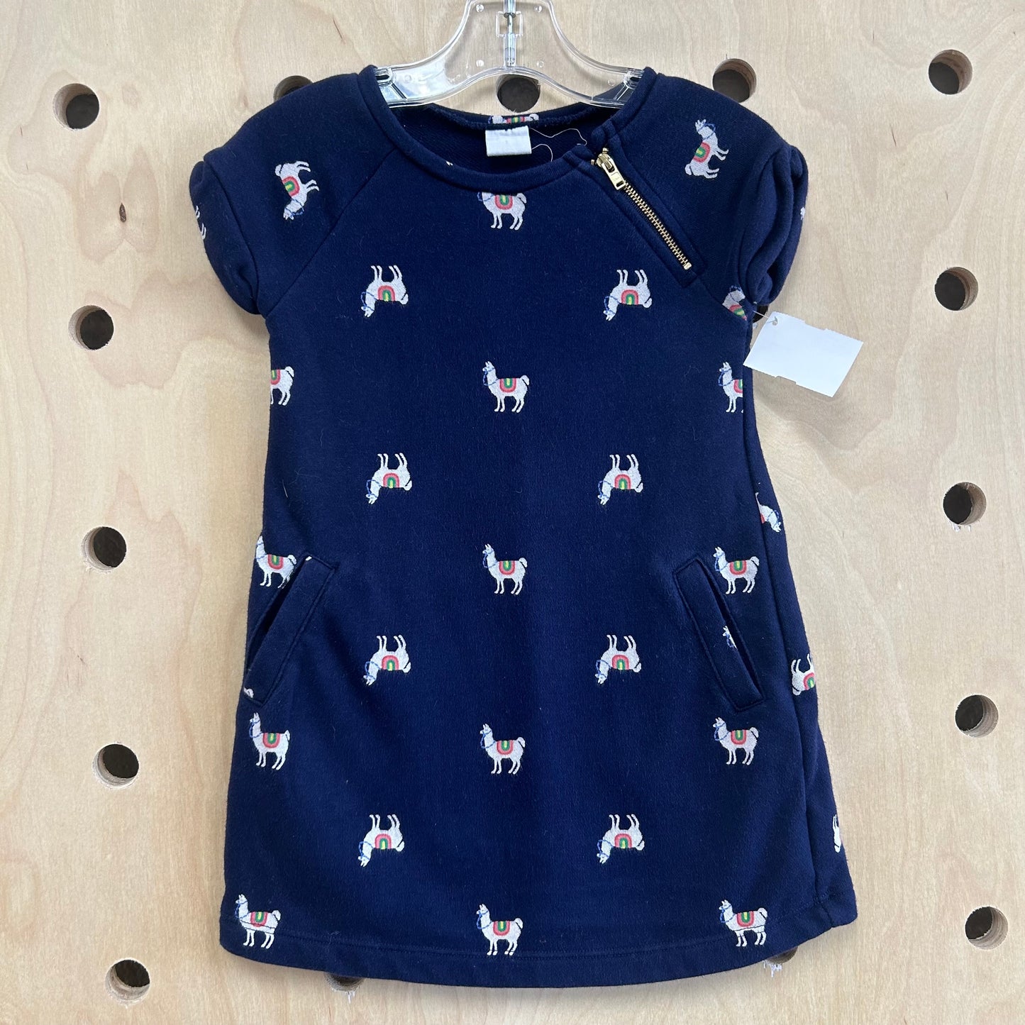 Blue Alpaca Dress