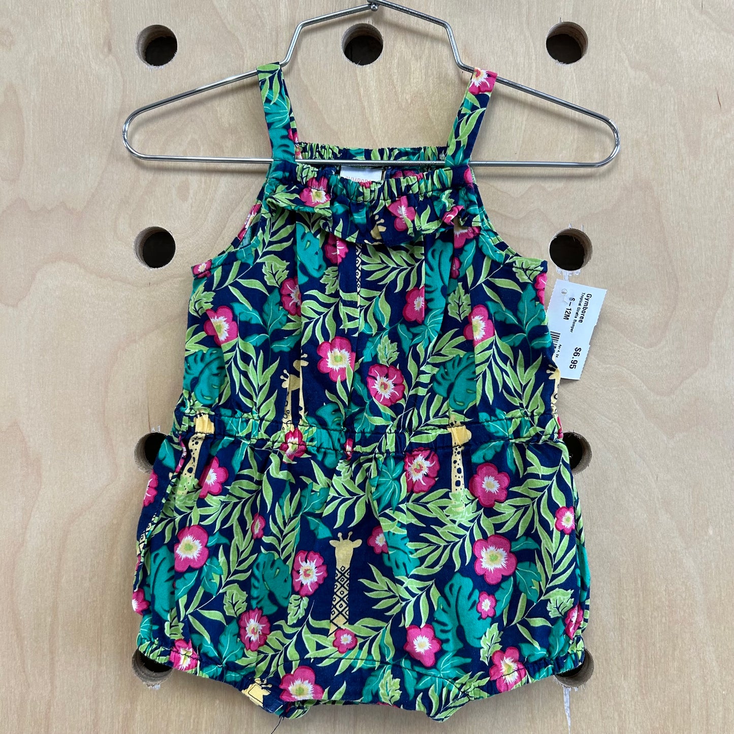 Tropical Giraffe Romper