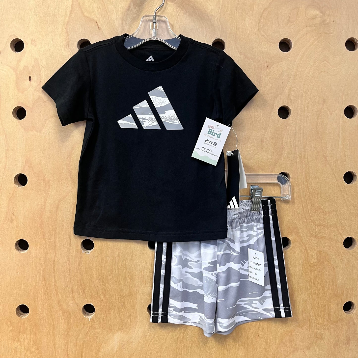 Black/Grey Athletic Outfit NEW!