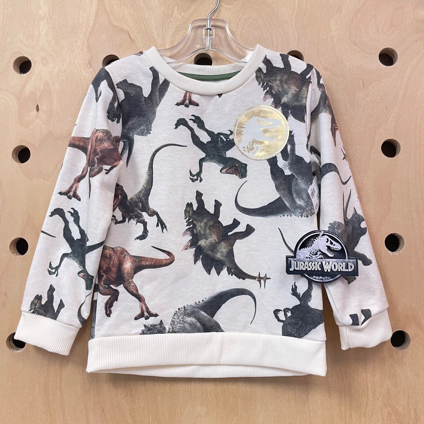 Cream Dinos Pullover NEW!
