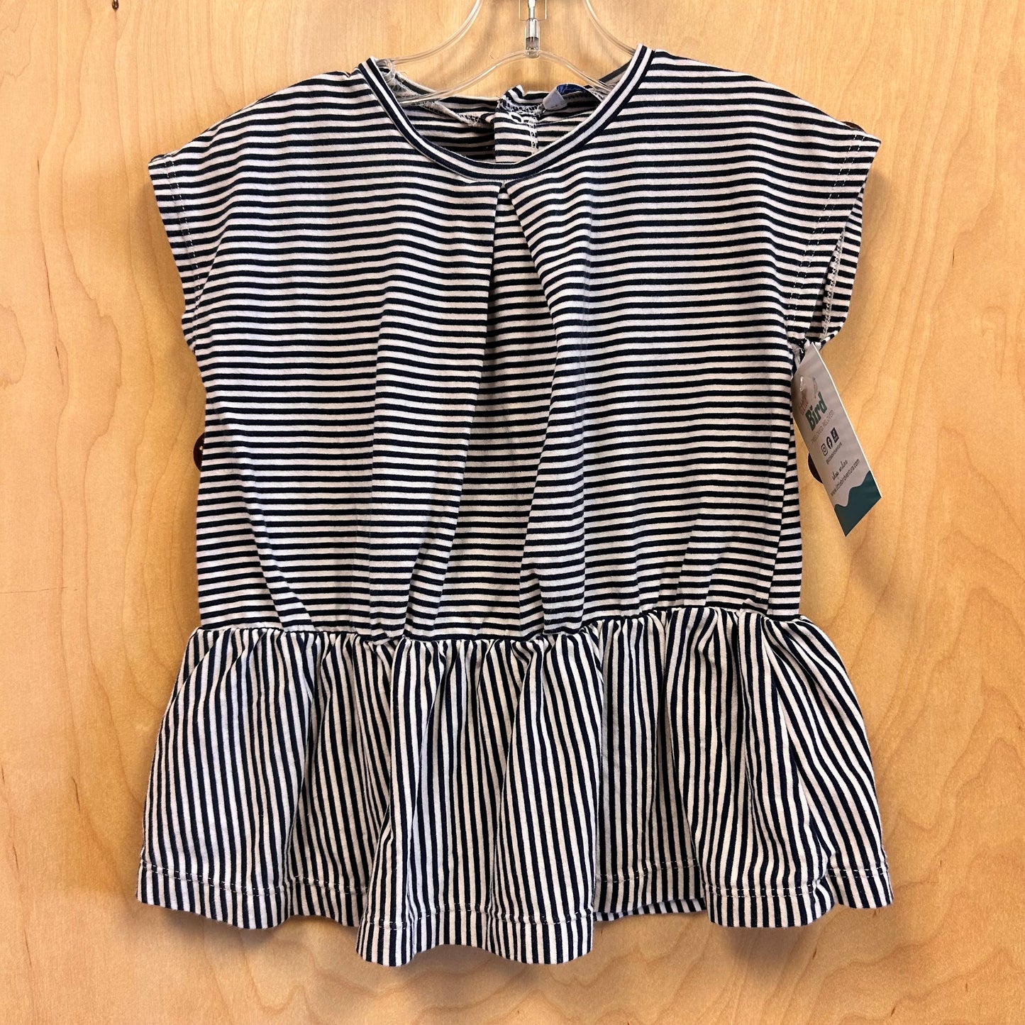 Navy/White Striped Tee