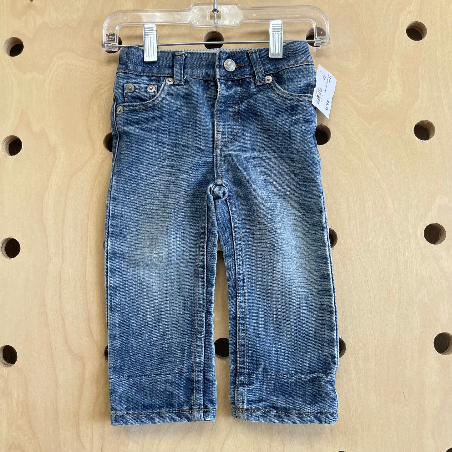 Soft Waist Straight Denim