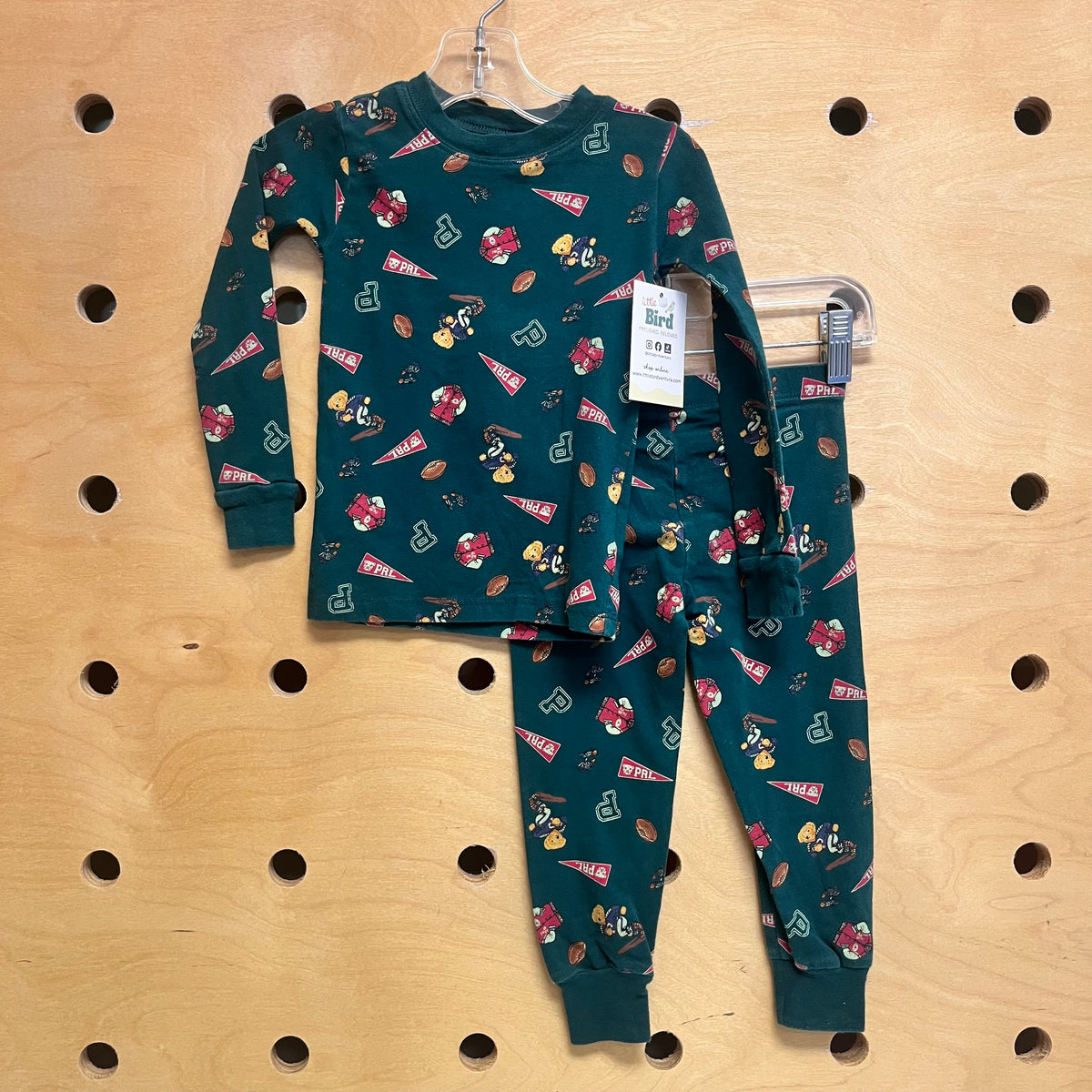 Green PRL Bear PJ's