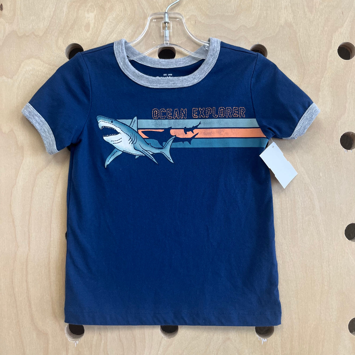 Blue Ocean Explorer Ringer Tee