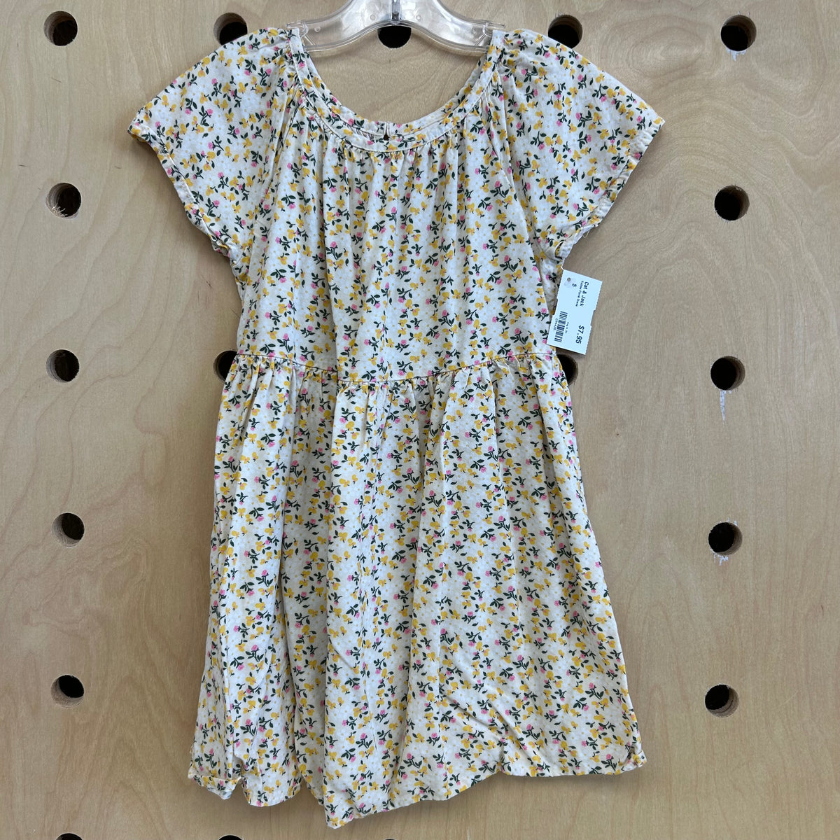 Yellow Floral Dress