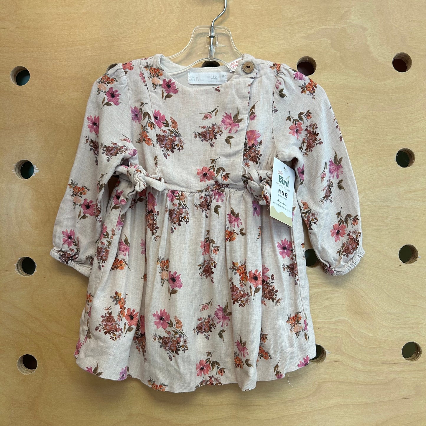 Pink Floral Dress