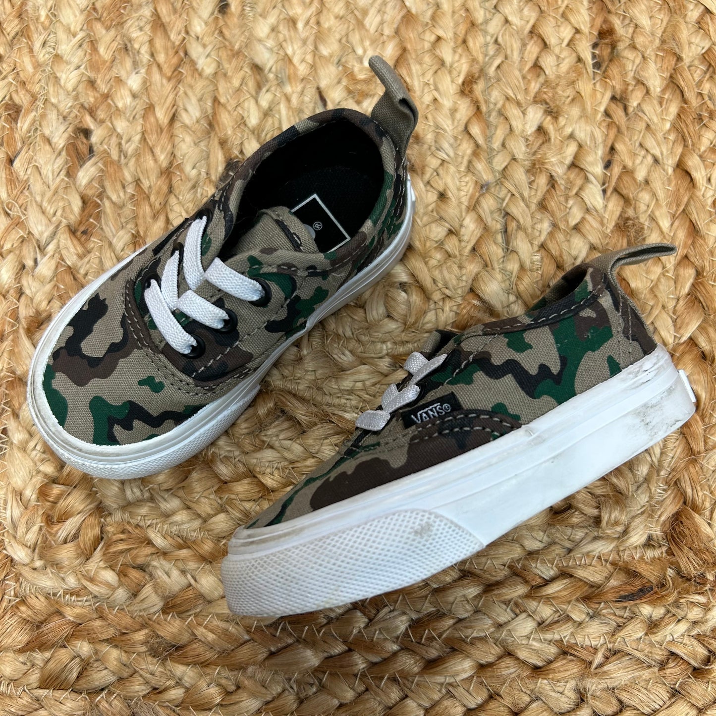 Camo Print Slip-Ons