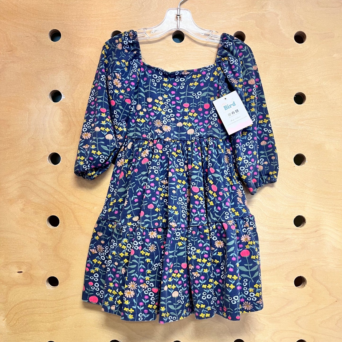 Blue Floral Dress