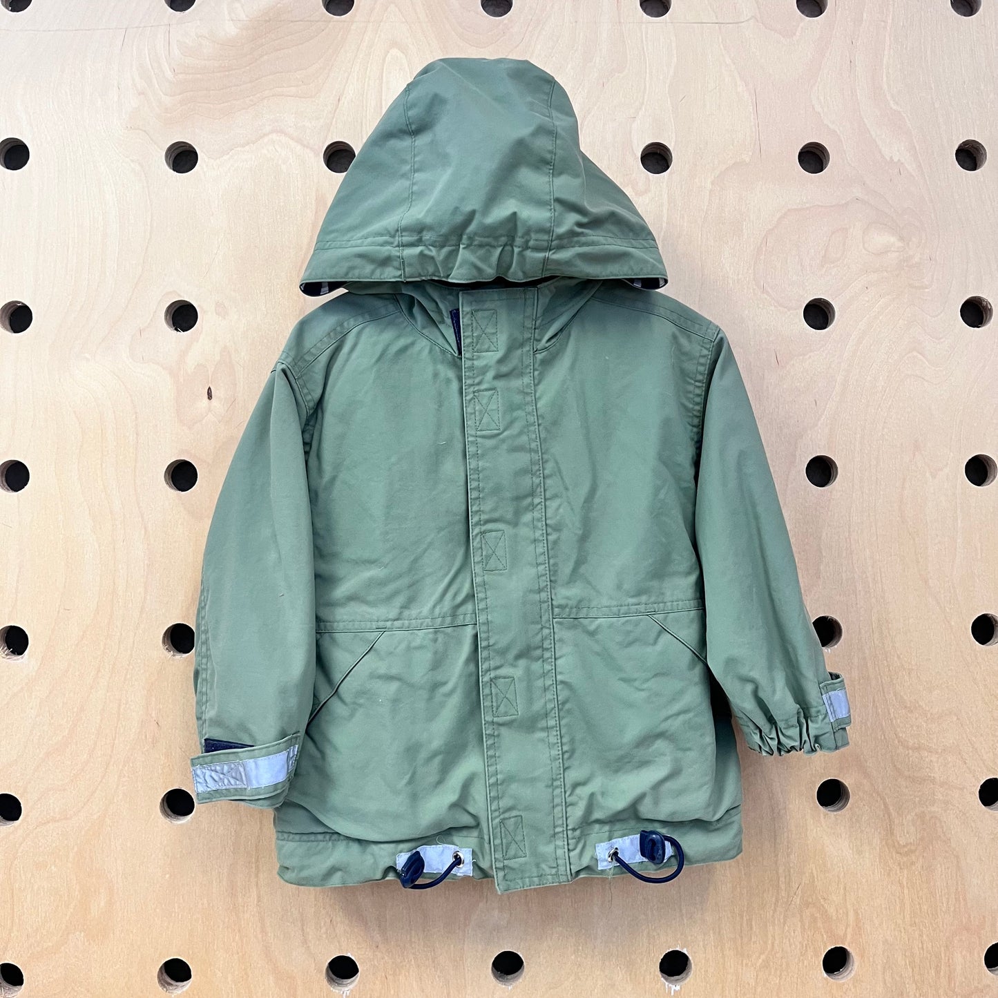 Green Zip Hoodie