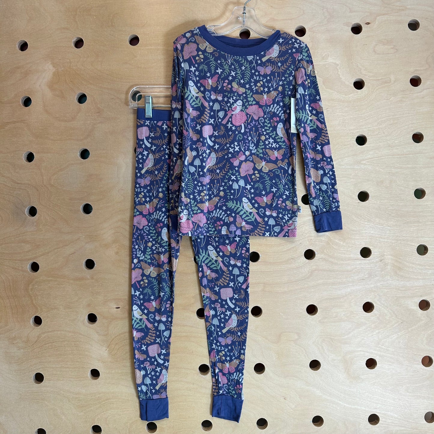 Purple Mushroom Bamboo Pajamas